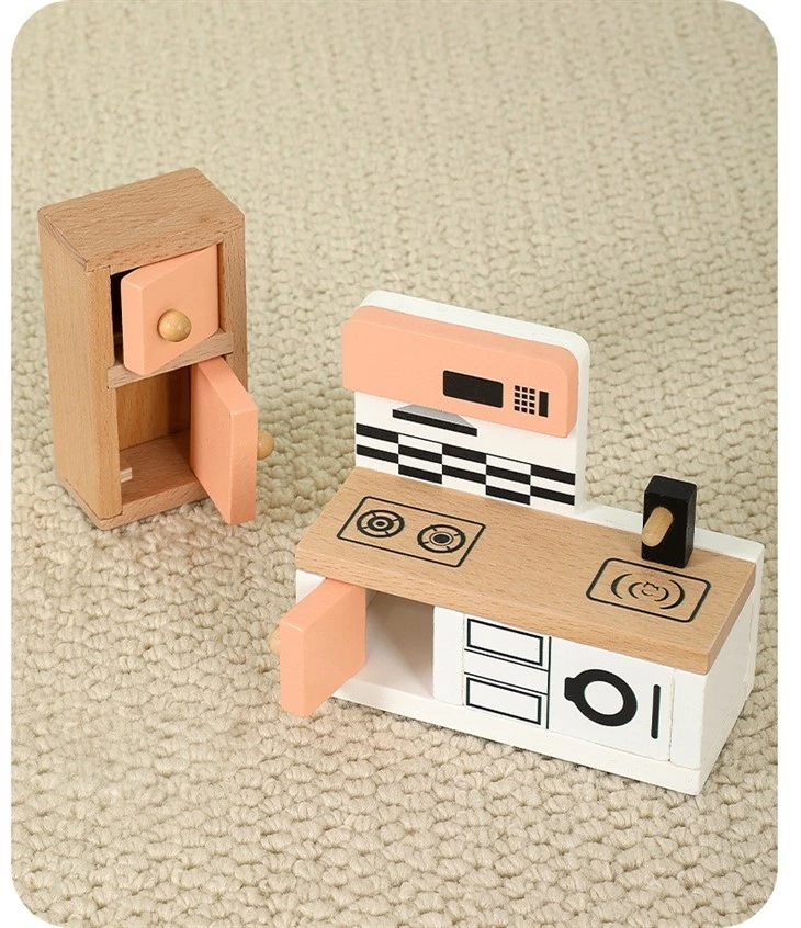 Wooden Mini Furniture Toys