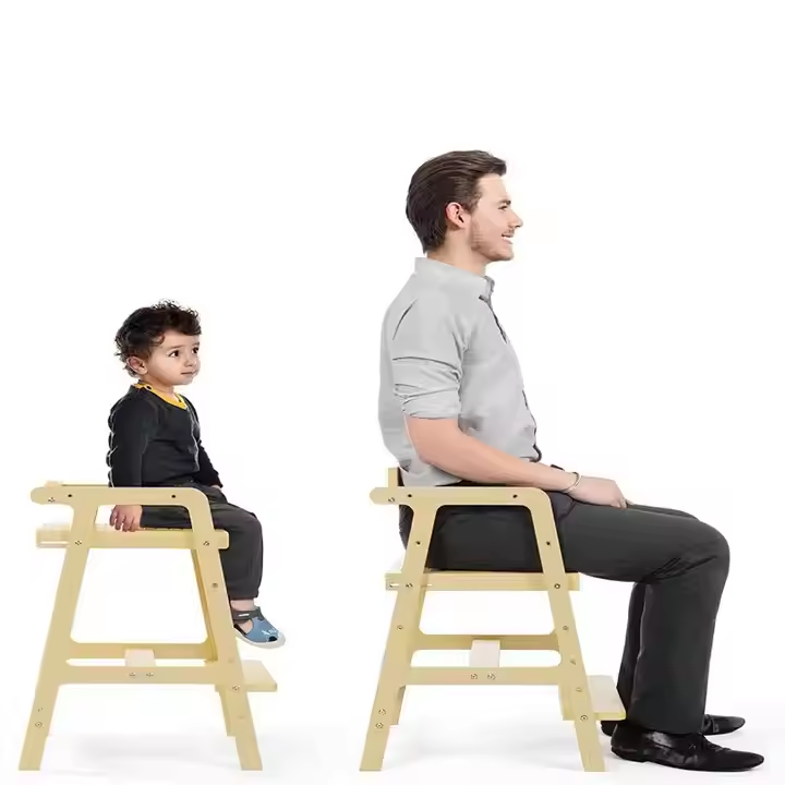 Wooden Toddler Chair Tower